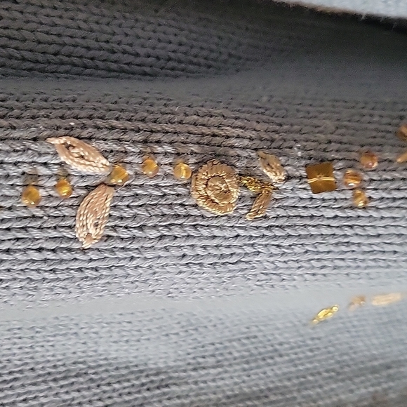 Storybook Knits Blue Embroidery Sweater - Picture 4 of 12